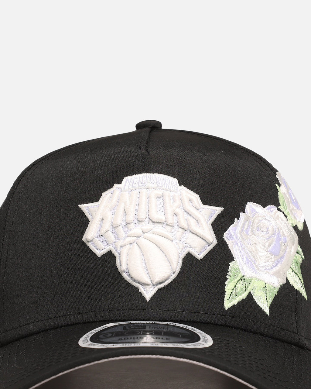 New Era New York Knicks 'Glow Rose' 9FORTY A-Frame Snapback Black