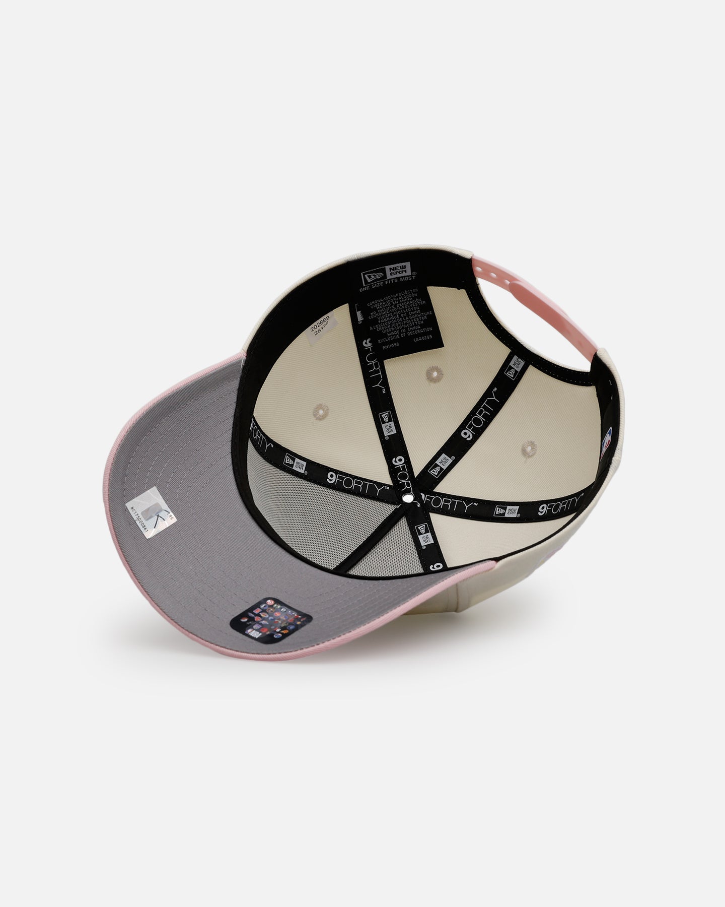 New Era New York Knicks 'Pink Lemonade' 9FORTY A-Frame Snapback Pink/Yellow