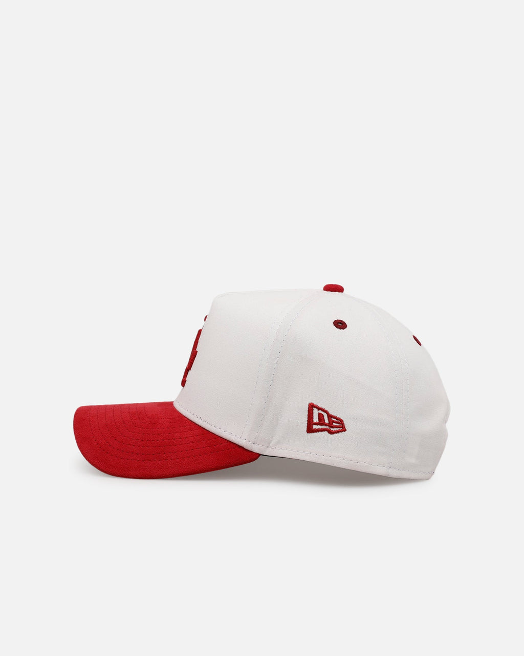 New Era Los Angeles Dodgers 'Cardinal Suede' 9FORTY A-Frame Snapback Cardinal