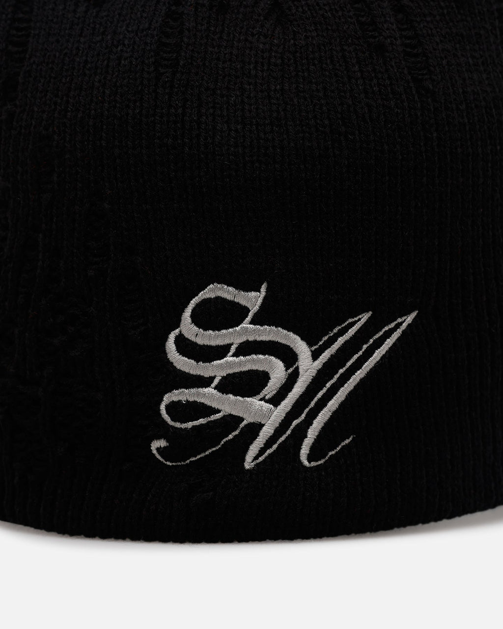 Saint Morta Distressed Skully Black