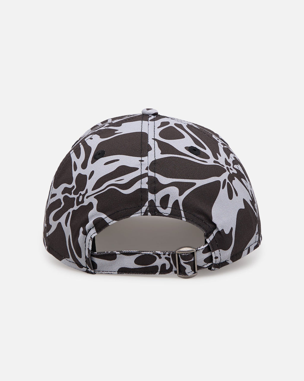 New Era Atlanta Braves 'Brushed Cotton' 19TWENTY Strapback Black/Light Blue