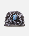 New Era Detroit Tigers 'Brushed Cotton' 19TWENTY Strapback Black/Light Blue