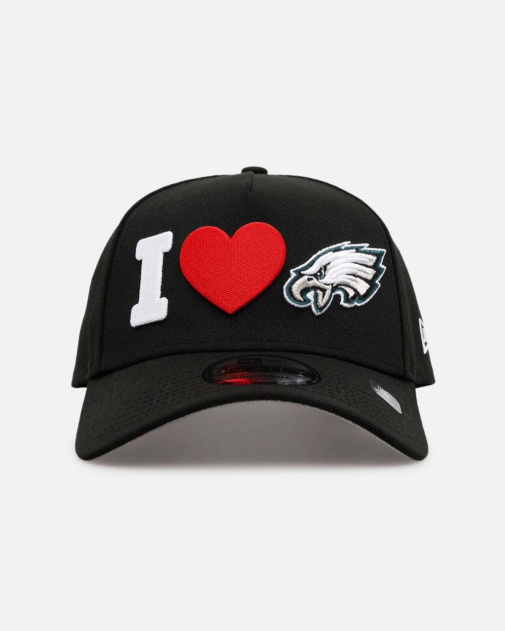 New Era Philadelphia Eagles 'Love' 9FORTY A-Frame Snapback Black