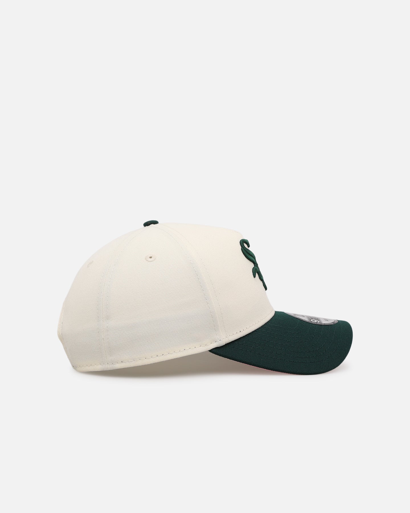 New Era Chicago White Sox 'Pink Satin Hearts Green' 9FORTY A-Frame Snapback Chrome/Dark Green
