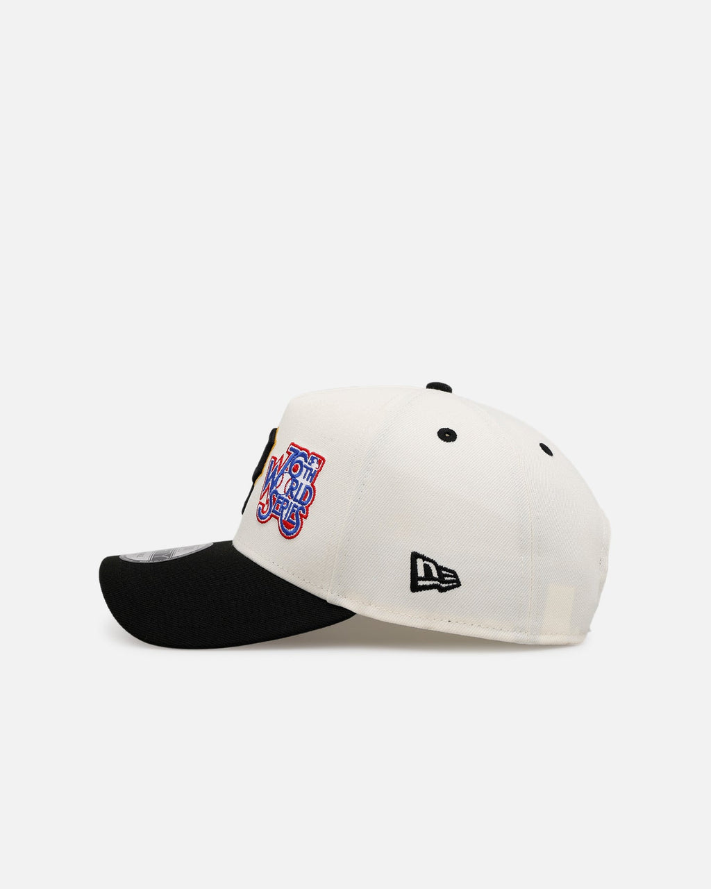 New Era Pittsburgh Pirates 'World Series Logo' 9FORTY A-Frame Snapback Chrome