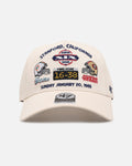 47 Brand Miami Dolphins Vs San Francisco 49ers 'Vintage Super Bowl' XIX '47 Offside Strapback Natural