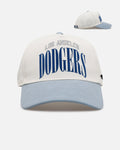 Pro Standard Los Angeles Dodgers 'Stamped' Pro Pinch Strapback Eggshell