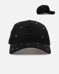 New Era Los Angeles Dodgers 'Embellishment' 9FORTY A-Frame Snapback Black/Black