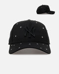 New Era New York Yankees  'Embellishment' 9FORTY A-Frame Snapback Black/Black
