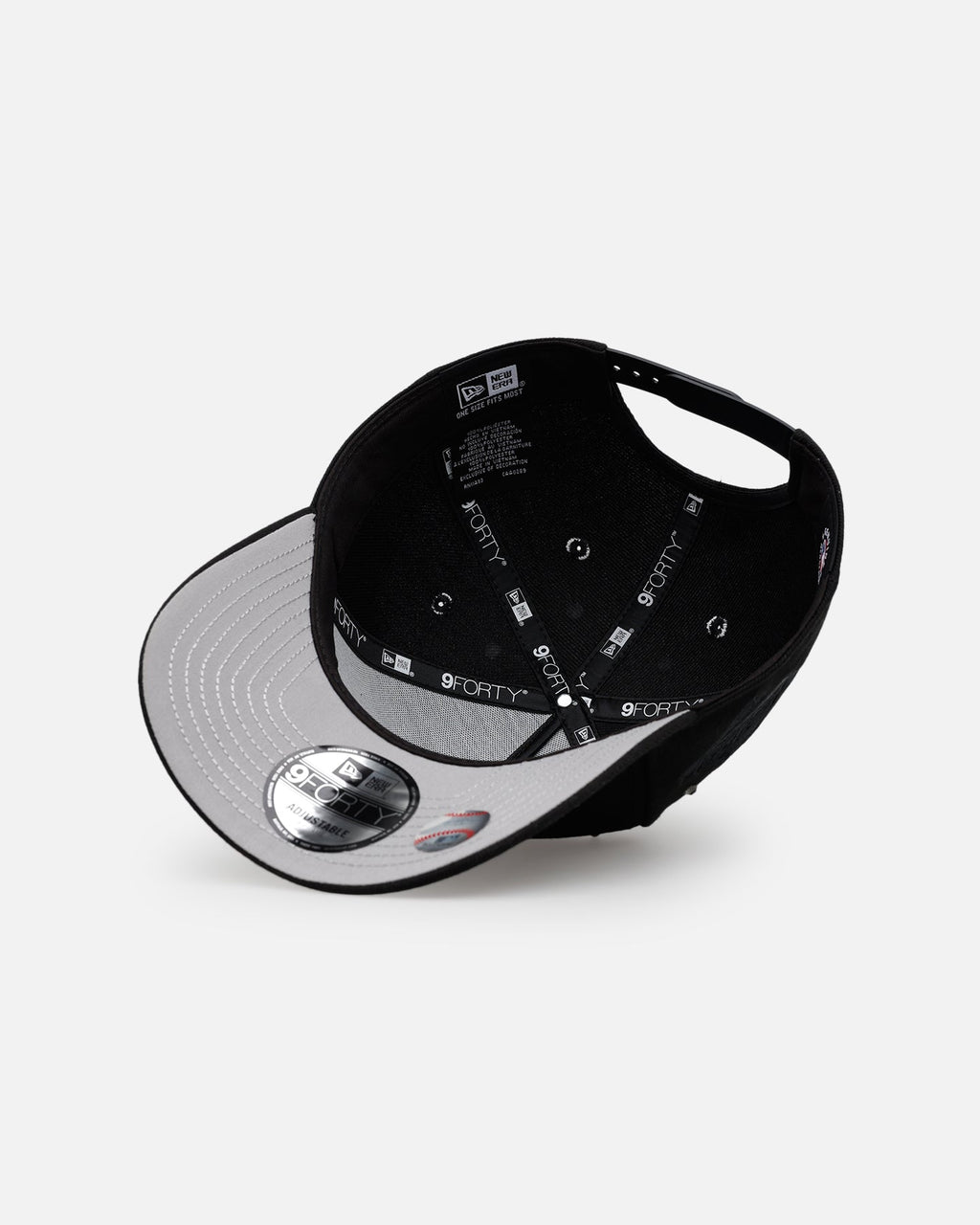New Era New York Yankees  'Embellishment' 9FORTY A-Frame Snapback Black/Black