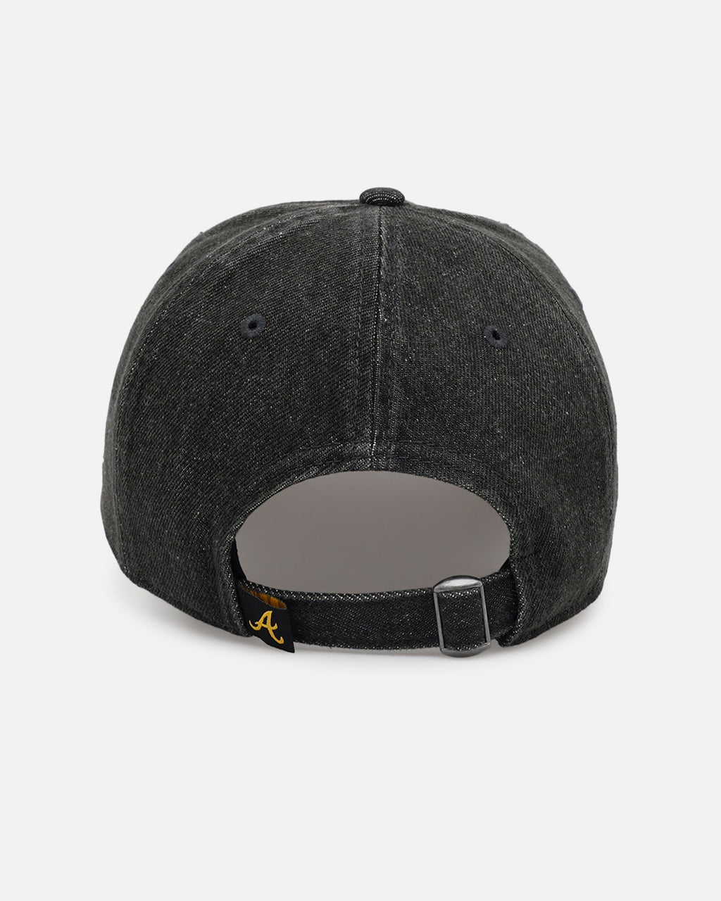 New Era Atlanta Braves 'Distressed Denim 2.0' 9FORTY A-Frame Strapback Black
