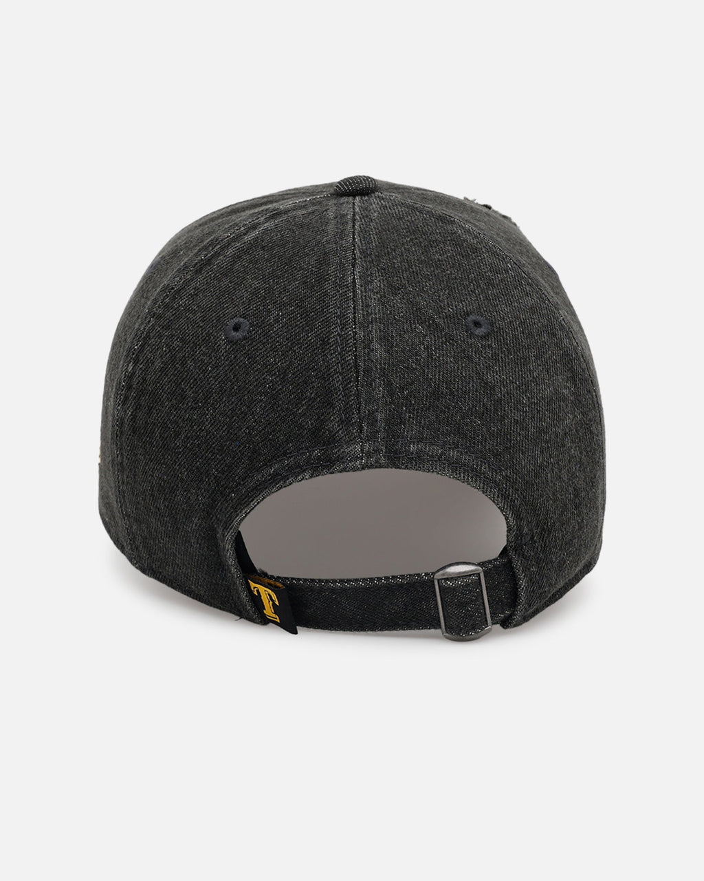New Era Texas Rangers 'Distressed Denim 2.0' 9FORTY A-Frame Strapback Black