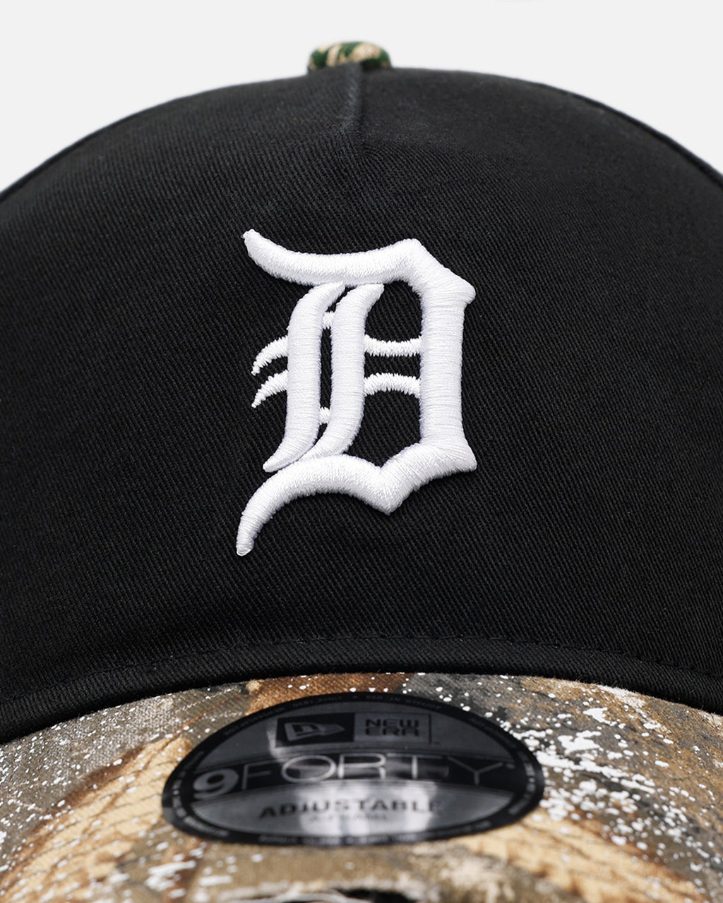 New Era Detroit Tigers 'Seasoned Camo' 9FORTY A-Frame Snapback Black/Camo