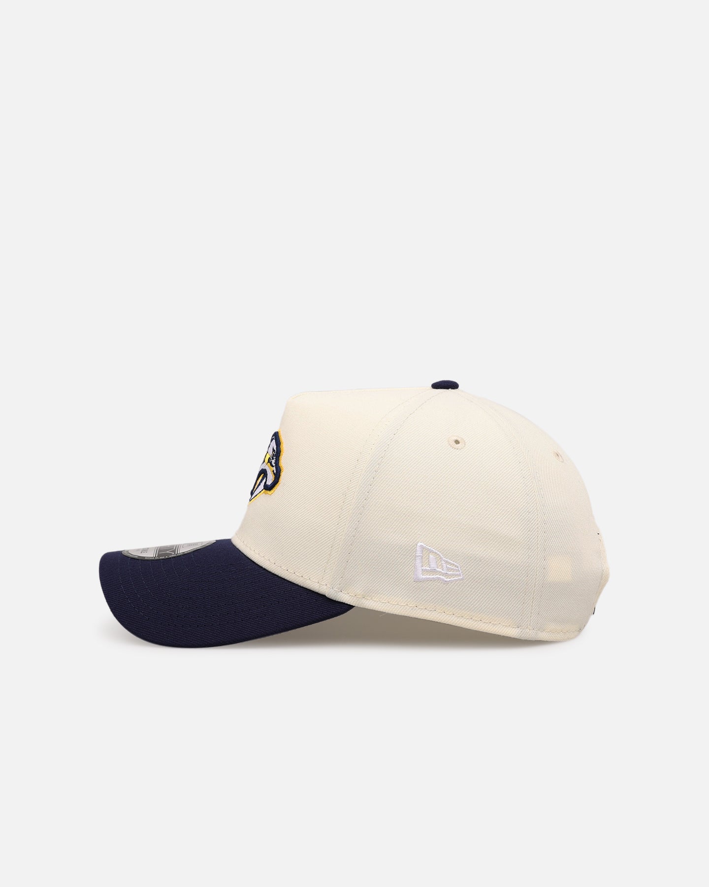New Era Nashville Predators 'Team Color Visor' 9FORTY A-Frame Snapback Chrome/Official Team Color
