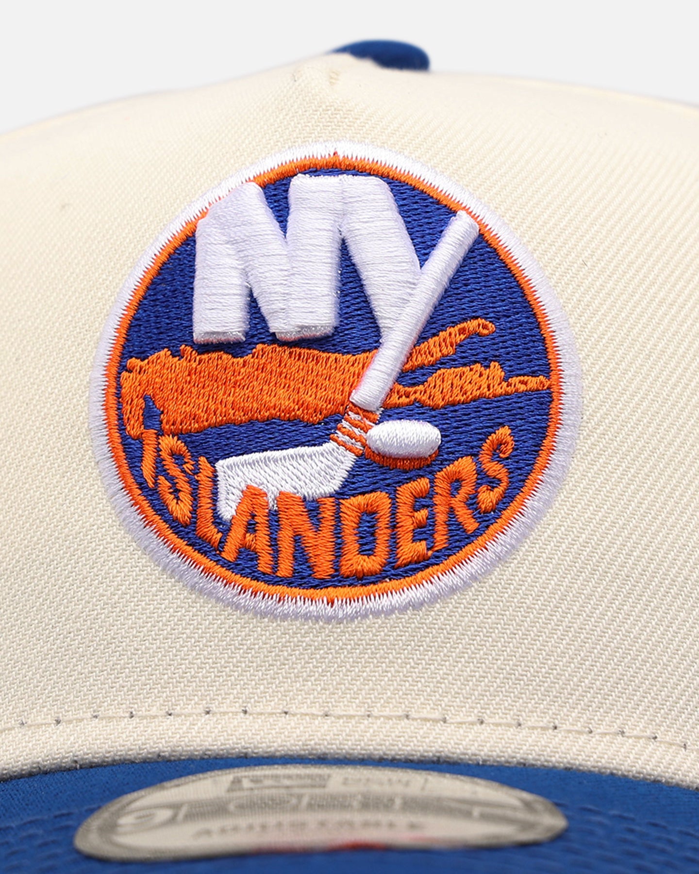 New Era New York Islanders 'Team Color Visor' 9FORTY A-Frame Snapback Chrome/Official Team Color