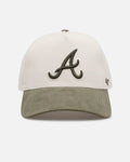 47 Brand Atlanta Braves 'Bottle Green 2.0' 47 Offside Snapback Natural