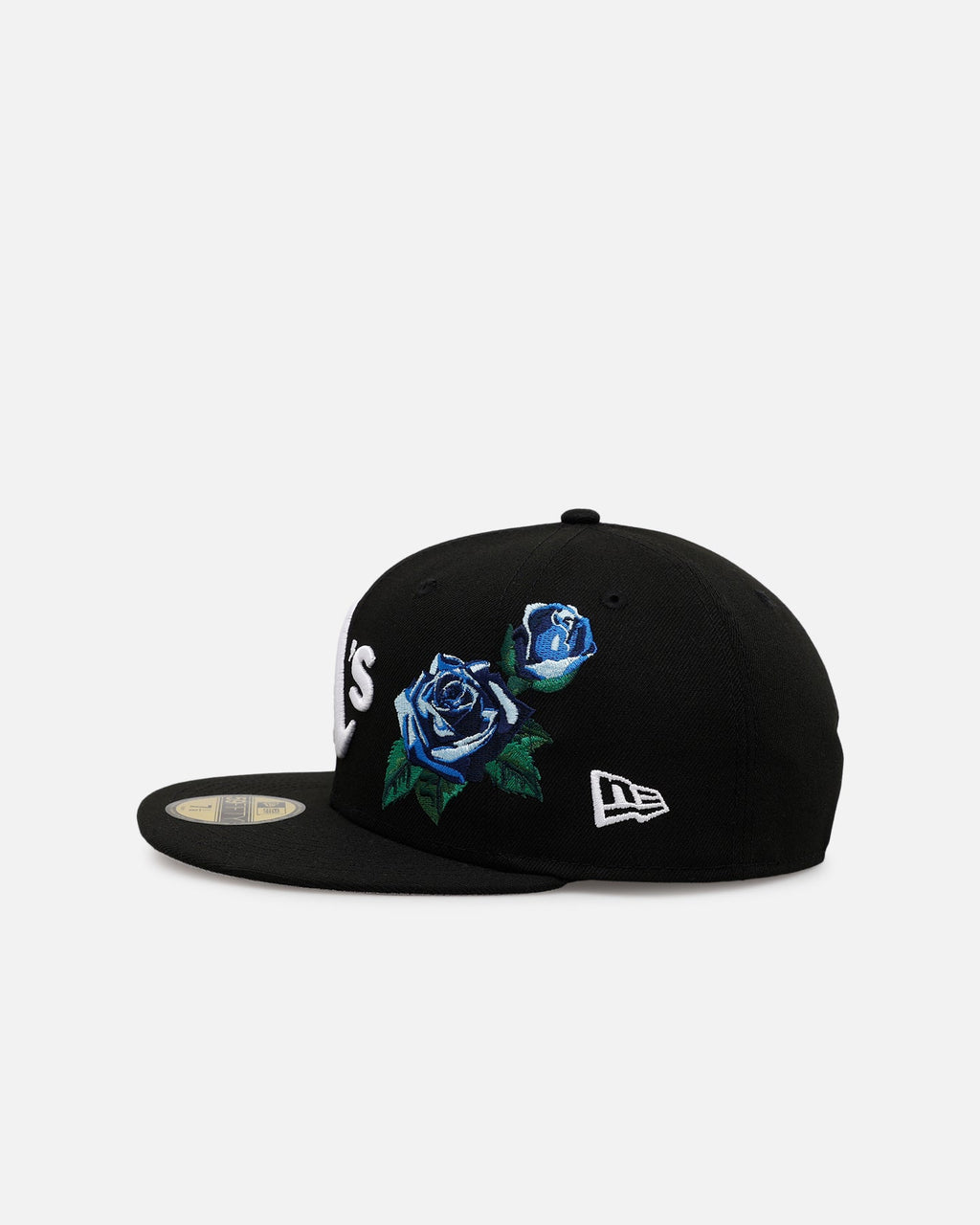 New Era Oakland Athletics 'Blue Rose' 59FIFTY Fitted Black/Blue