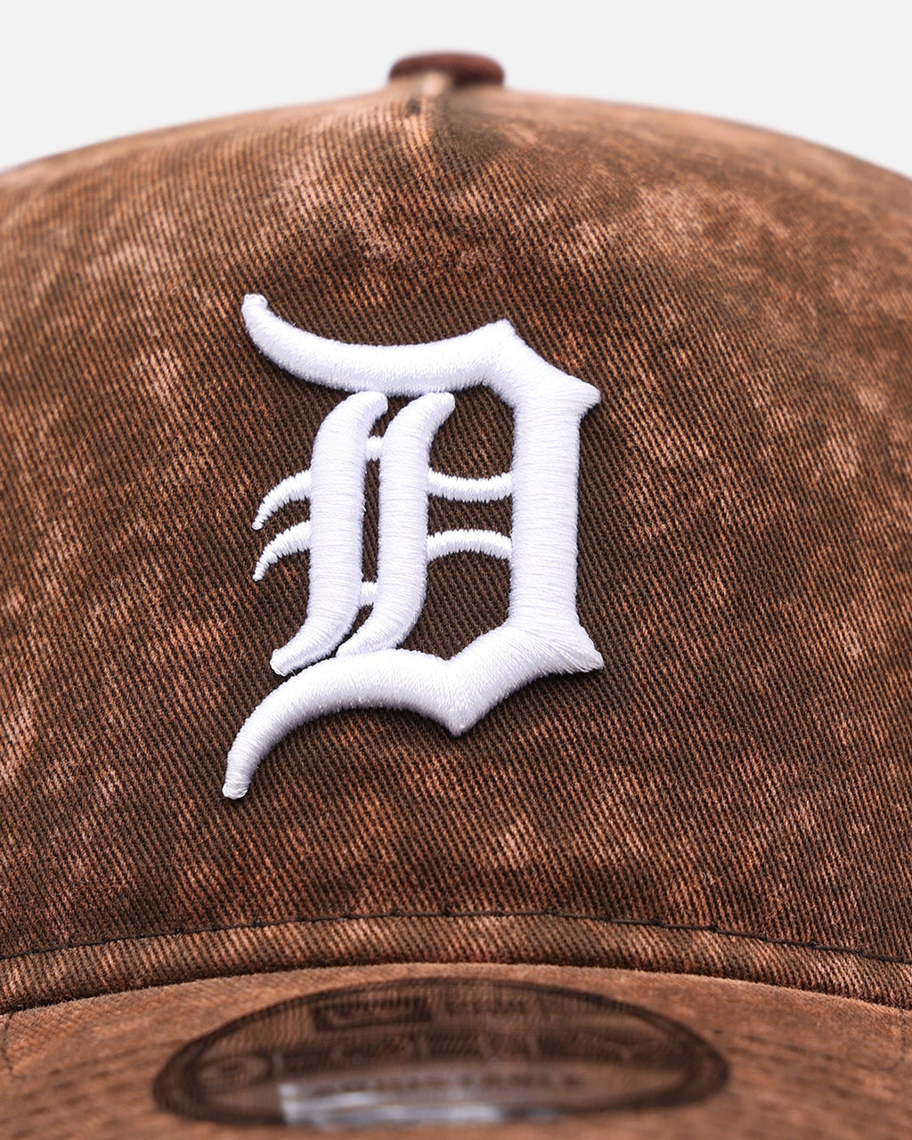 New Era Detroit Tigers 'Washed Walnut' 9FORTY A-Frame Snapback Walnut