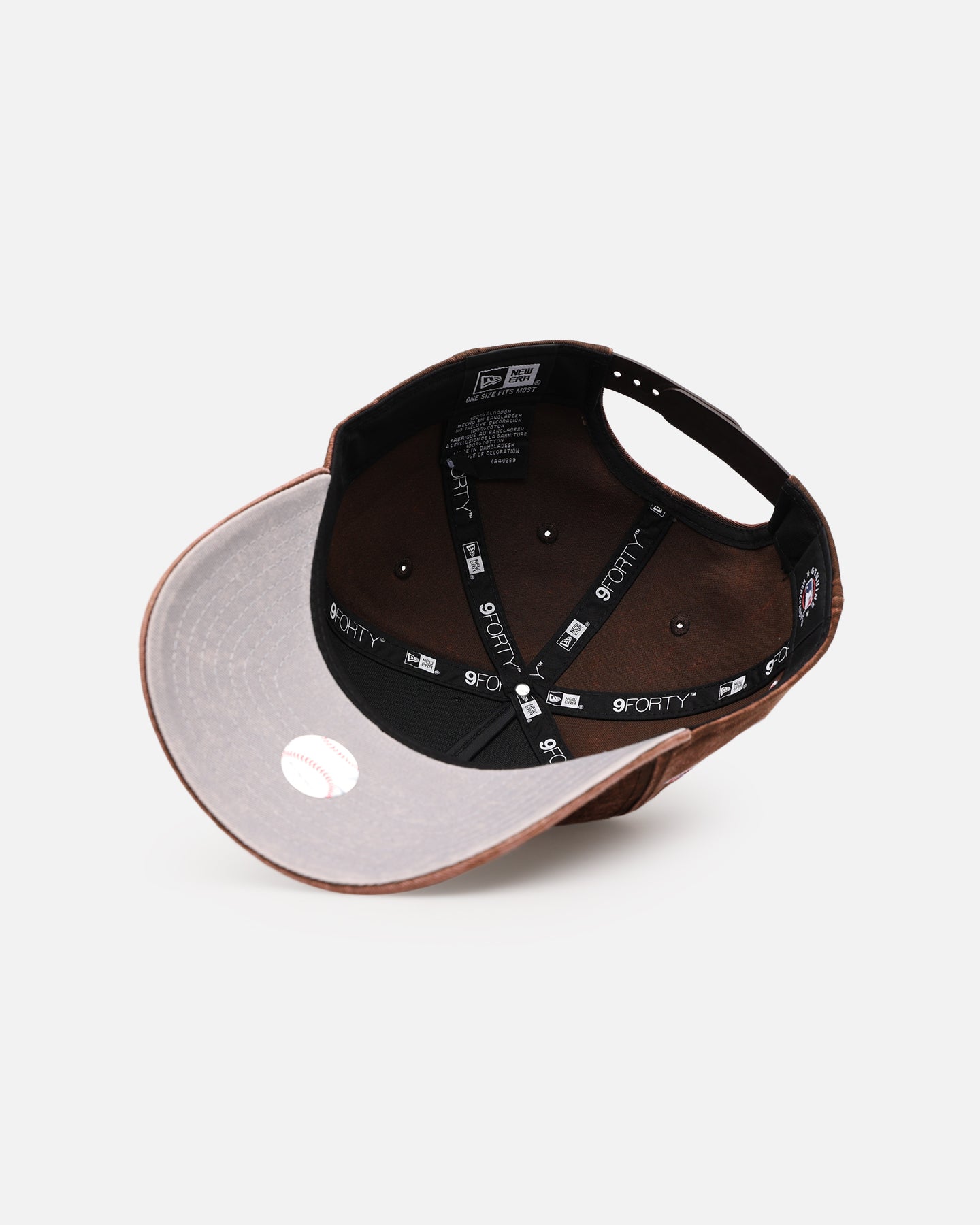 New Era Texas Rangers 'Washed Walnut' 9FORTY A-Frame Snapback Walnut