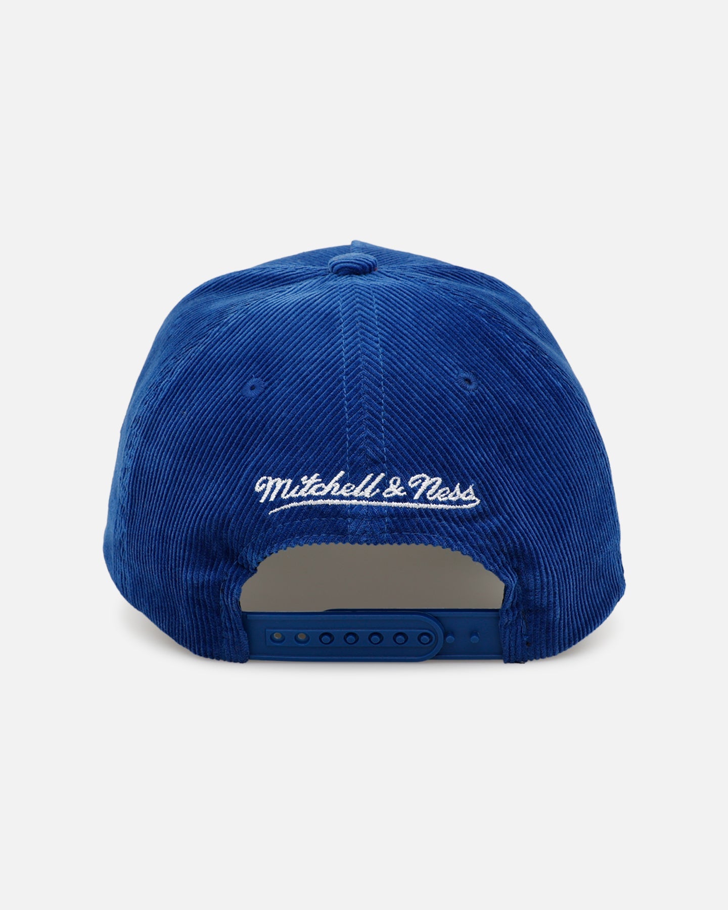 Mitchell & Ness New York Knicks 'Vintage Cord' Pro Pinch Snapback Blue