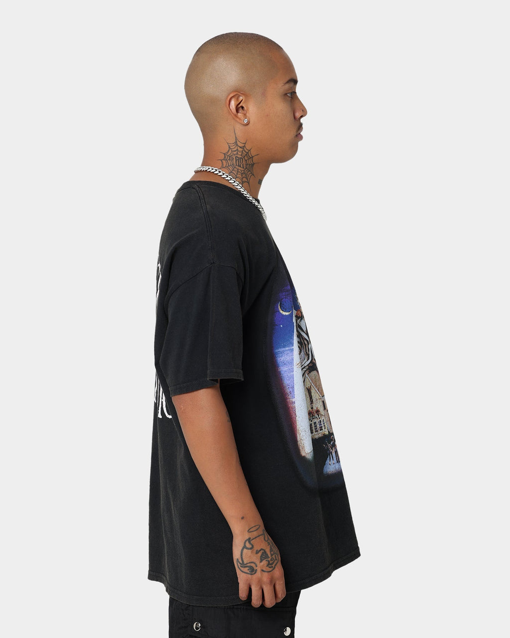 73Studio X Beetlejuice Beetlejuice Vintage T-Shirt Black Wash