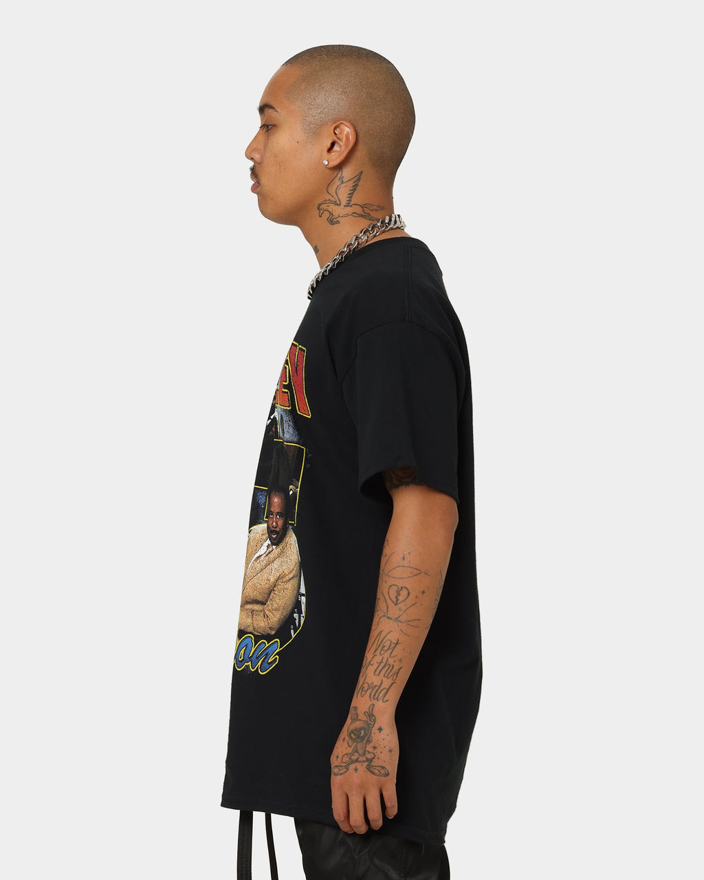 American Thrift X The Office Stanley Hudson Vintage T-Shirt Black