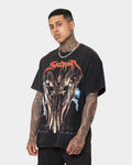 73Studio X The Lord Of The Rings Sauron Vintage T-Shirt Black Wash