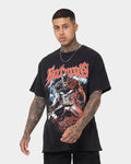 Goat Crew X DC Batman Metal Vintage T-Shirt Black Wash