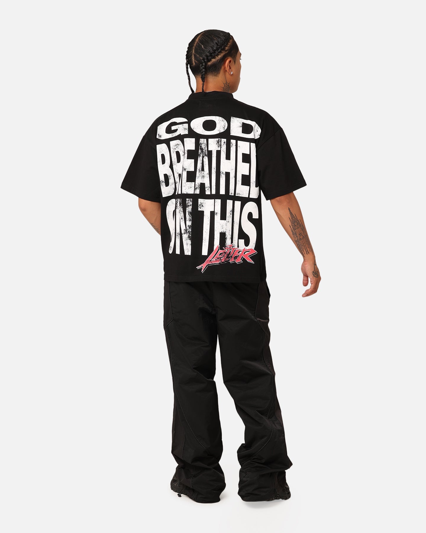 Loiter Dove Vintage T-Shirt Black
