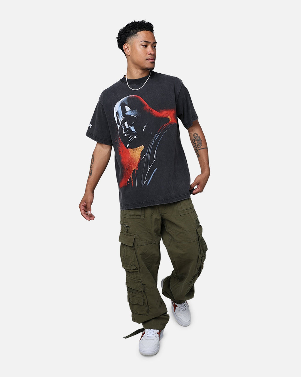 Star Wars Darth Vader T-Shirt Black Wash