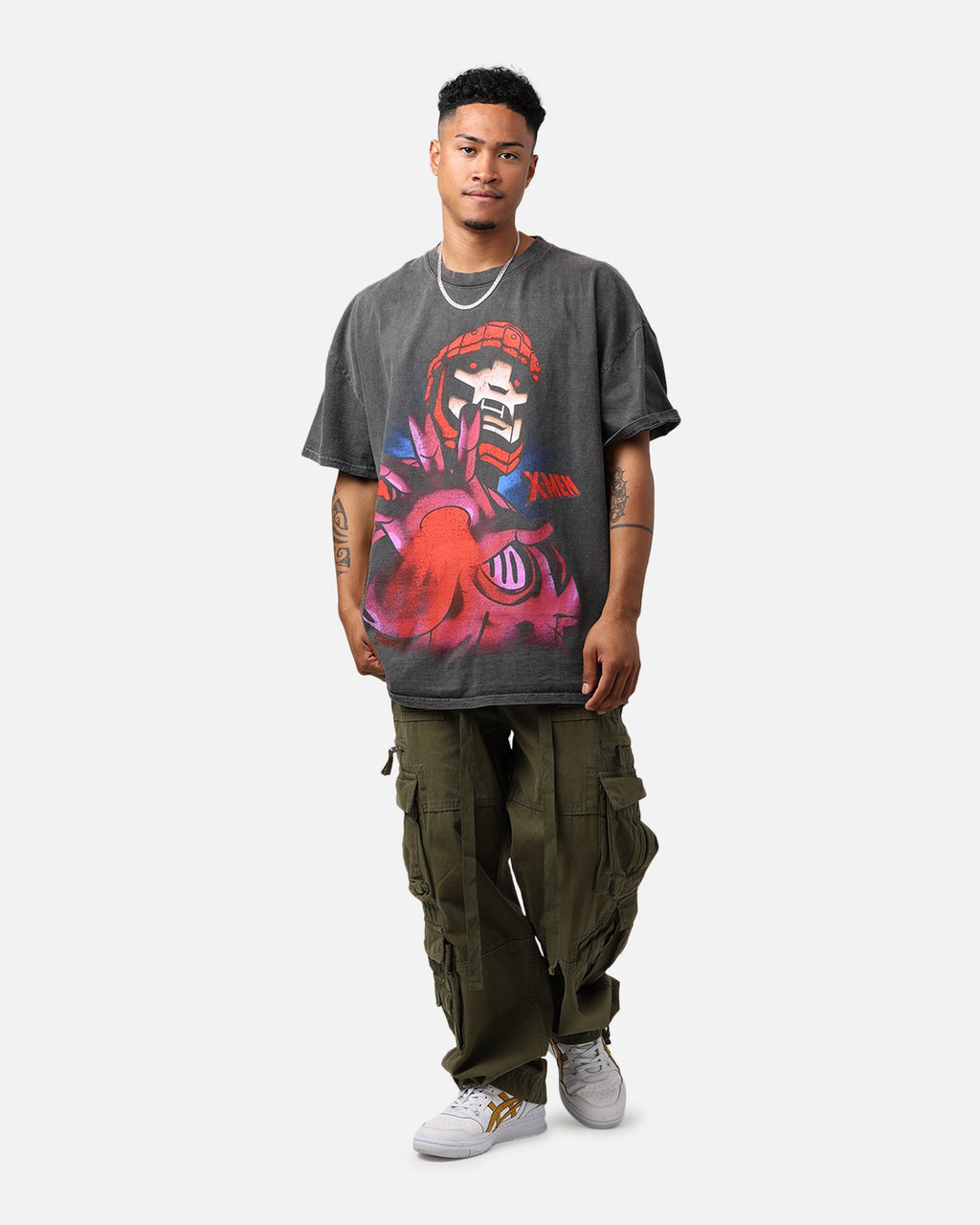 Marvel X-Men Sentinel Heavyweight T-Shirt Black Wash