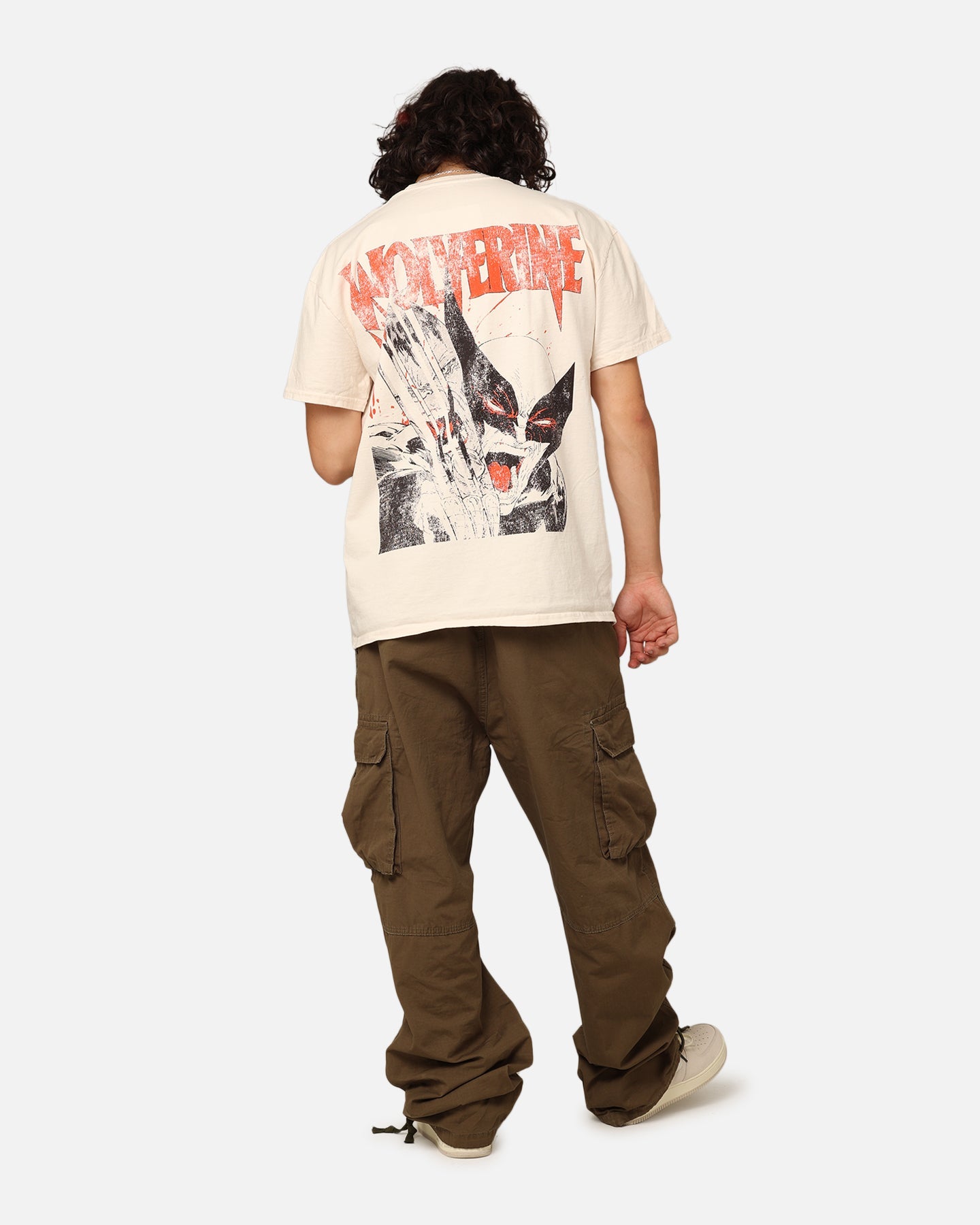 Marvel X-Men Wolverine Heavyweight T-Shirt Off White
