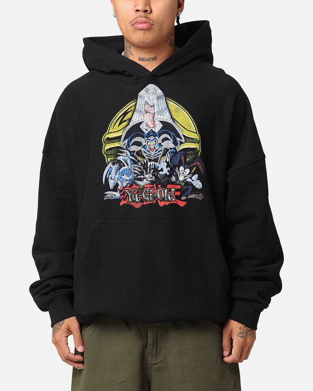 73Studio X Yu-Gi-Oh! Pegasus Premium Hoodie Black