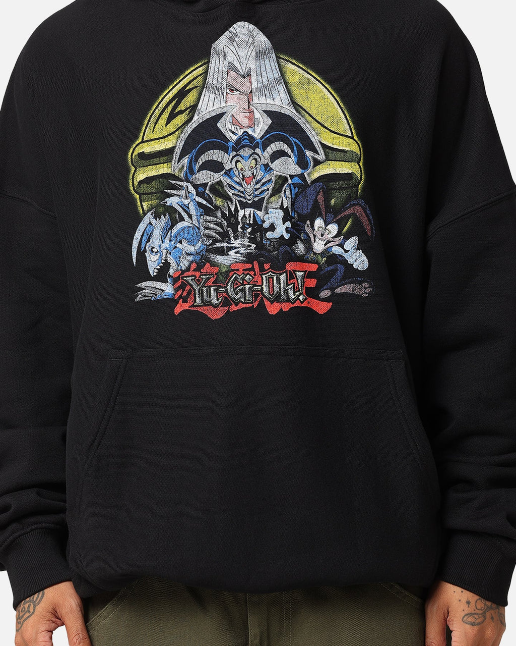 73Studio X Yu-Gi-Oh! Pegasus Premium Hoodie Black
