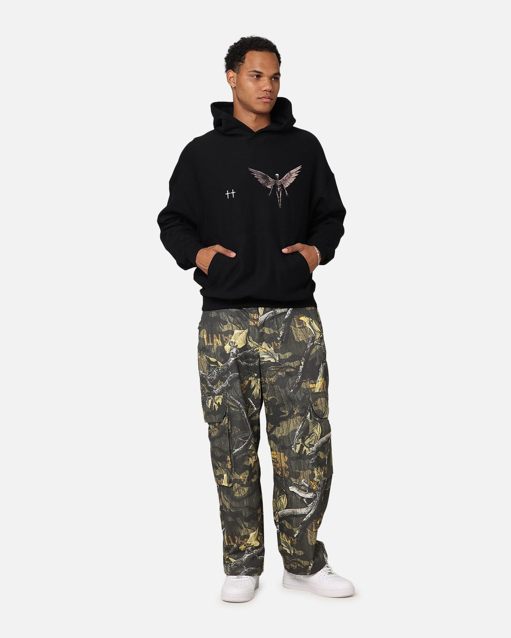 Saint Morta Momento Mori Hoodie Black
