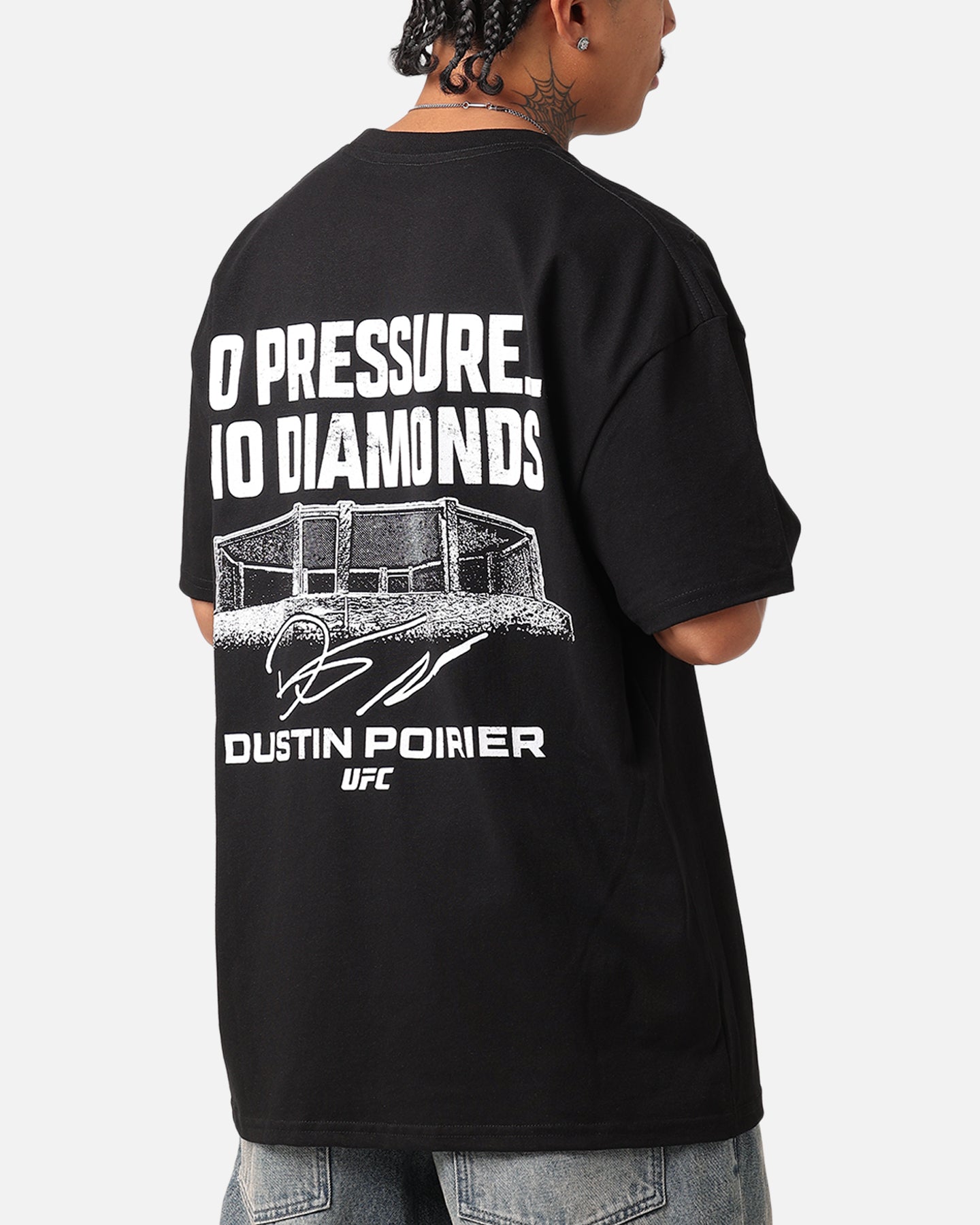 UFC By Culture Kings Dustin Poirier Heavy T-Shirt Black