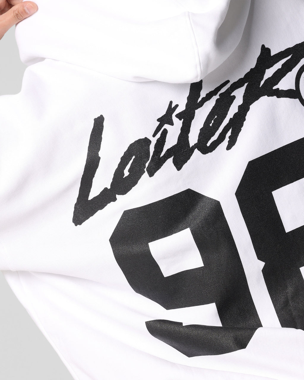 Loiter Training Day Hoodie White
