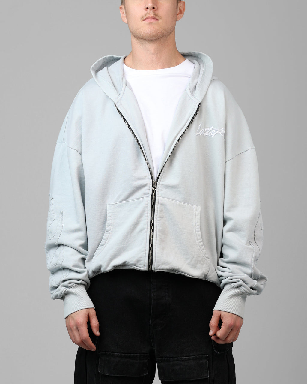 Loiter Inferno Hoodie Stone