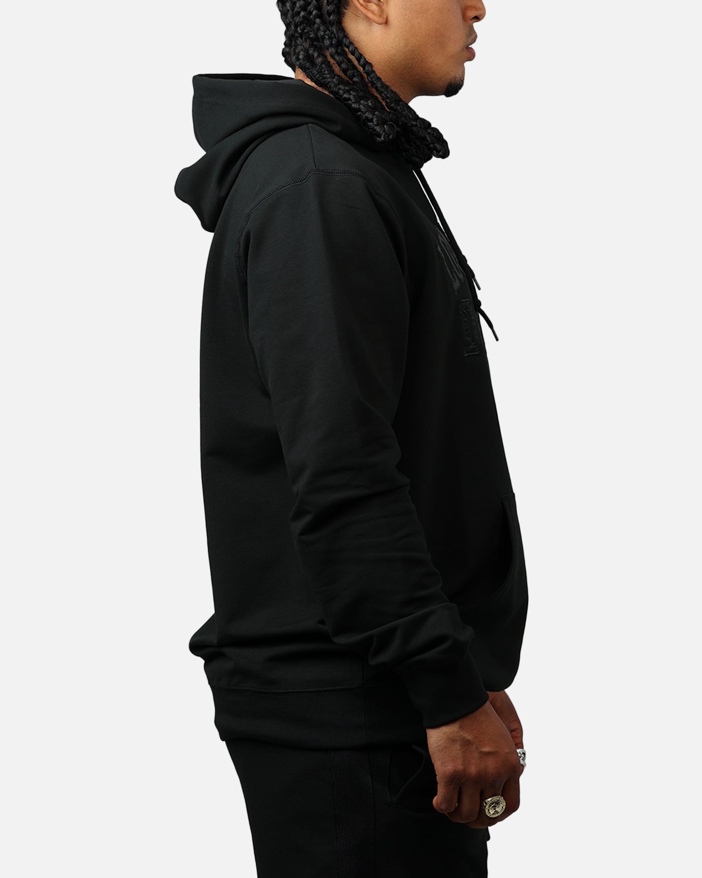 New Era Los Angeles Dodgers Logo Select Hoodie Black/Black
