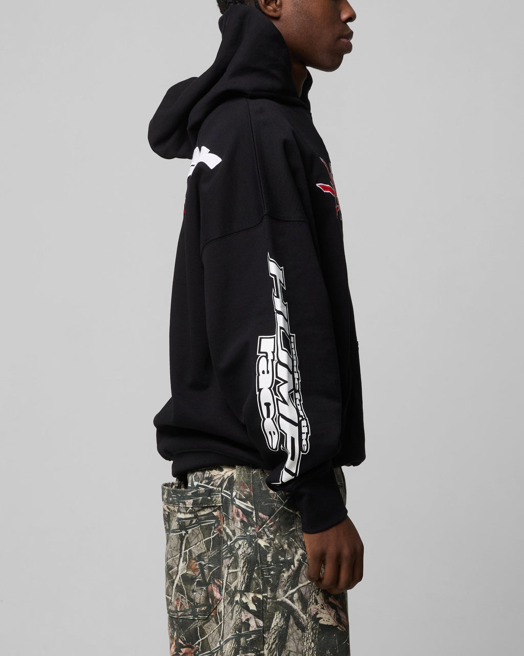 Loiter Substance Hoodie Black
