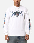 73Studio Marvel Spider-Man Y2K Venom Long Sleeve T-Shirt White