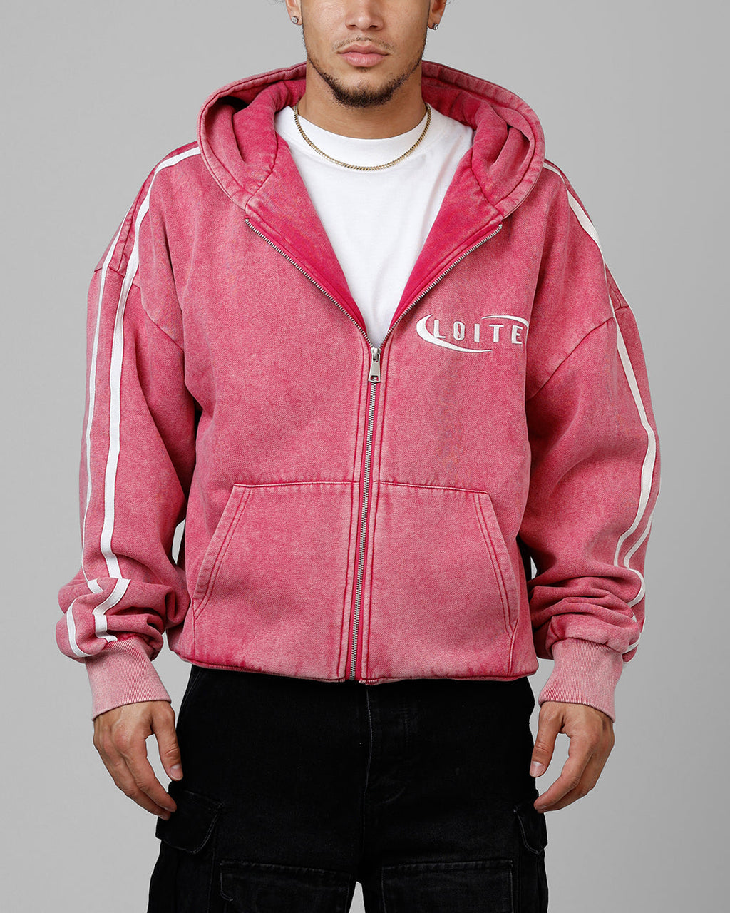 Loiter Night Vision Hoodie Washed Purple