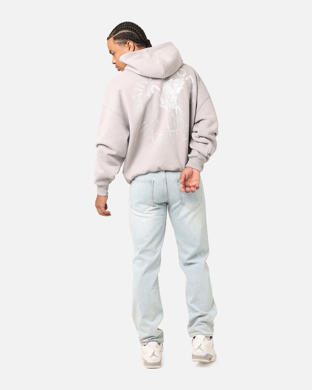Saint Morta Pegasus Premium Hoodie Grey