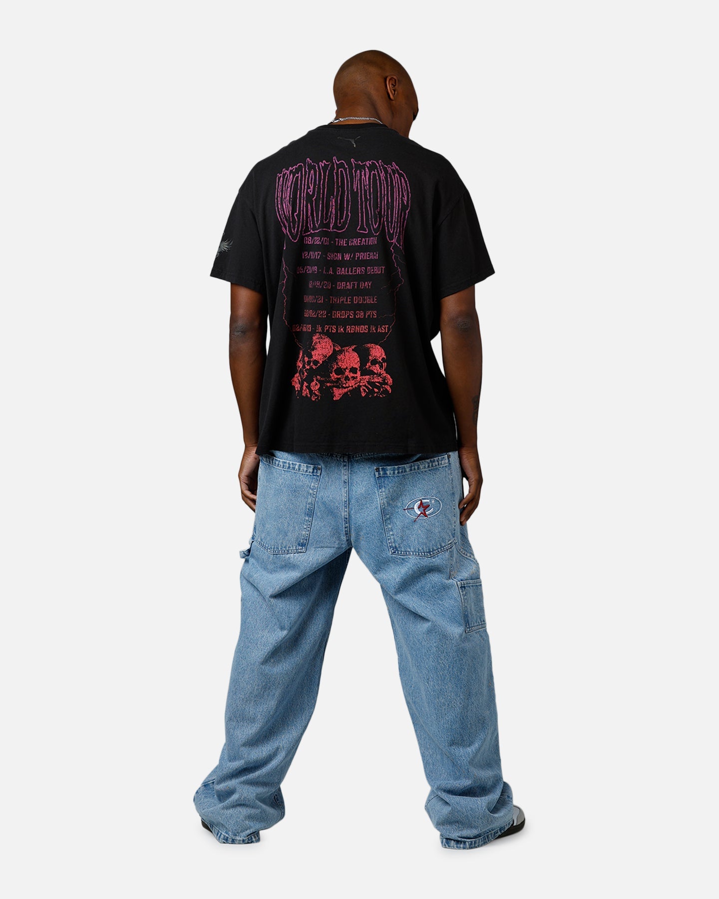 Puma x Lamelo Ball Lamelo World Tour T-Shirt Black