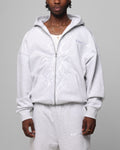 Loiter Blood Born Zip Hoodie Grey Marle