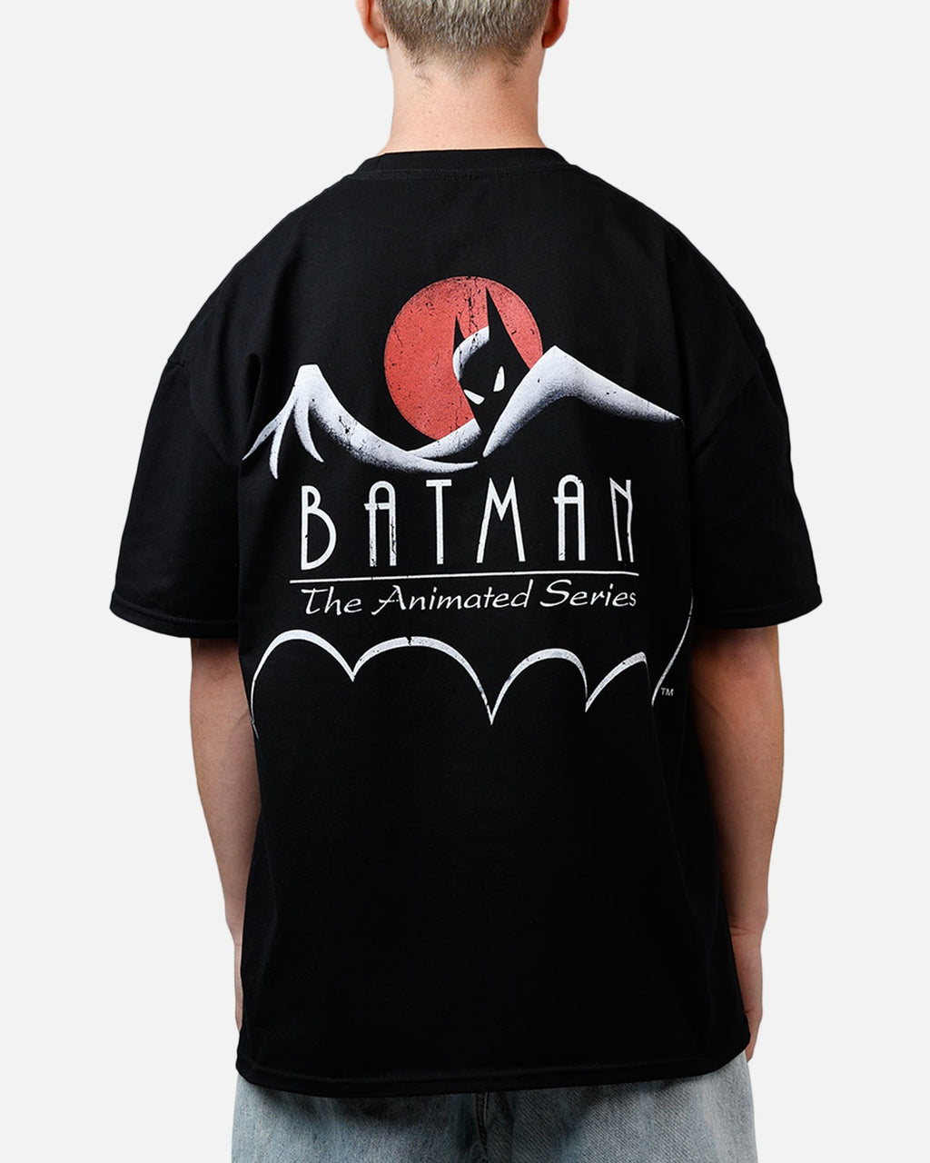 73Studio X DC 1992 Batman And Robin Heavyweight T-Shirt Black