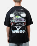 73Studio Disney And Pixar Cars Wingo Vintage T-Shirt Black Acidwash