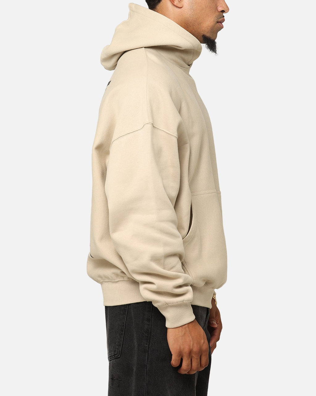 Saint Morta Heavens Boxy Hoodie Stone