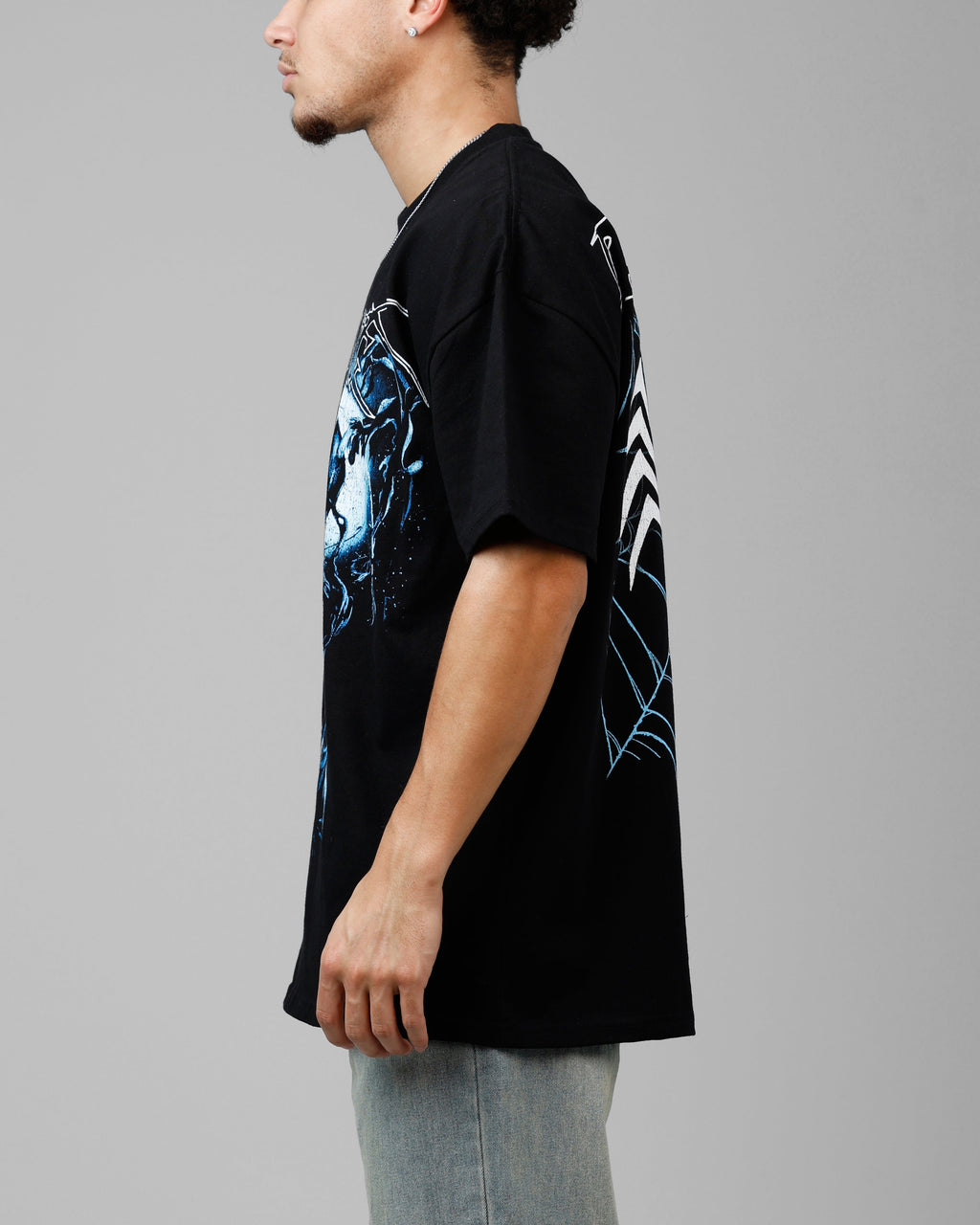 Loiter Marvel Spider-Man Symbiote Heavyweight T-Shirt Black