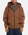 Carre Weatherwear Hoodie Brown